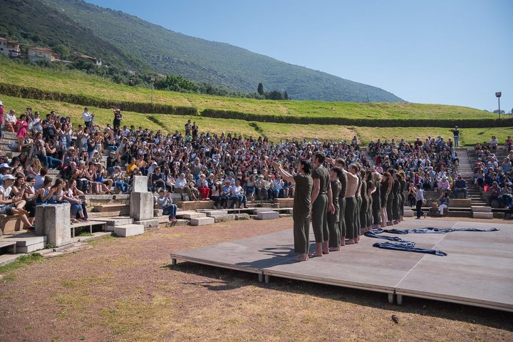 Students take a bow in theatre at Messene