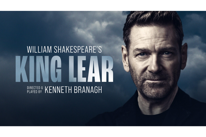 Kenneth Branagh in dramatic lighting